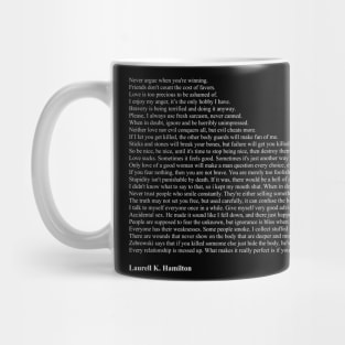 Laurell K. Hamilton Quotes Mug